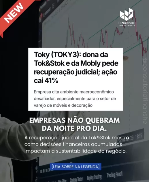 Empresas não quebram do dia pra noite.